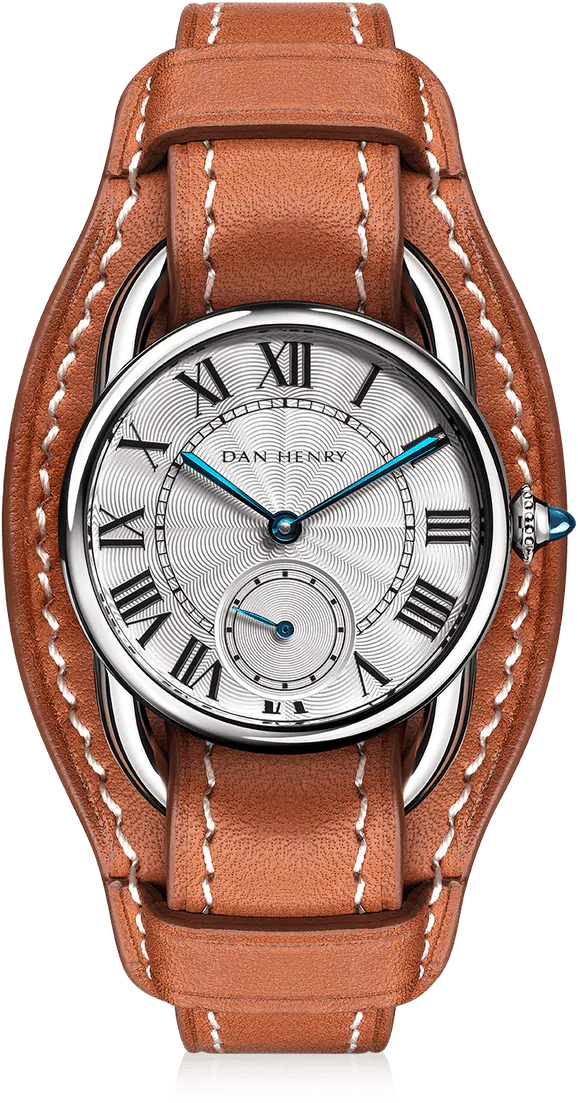 Dan Henry Silver / Tan Strap