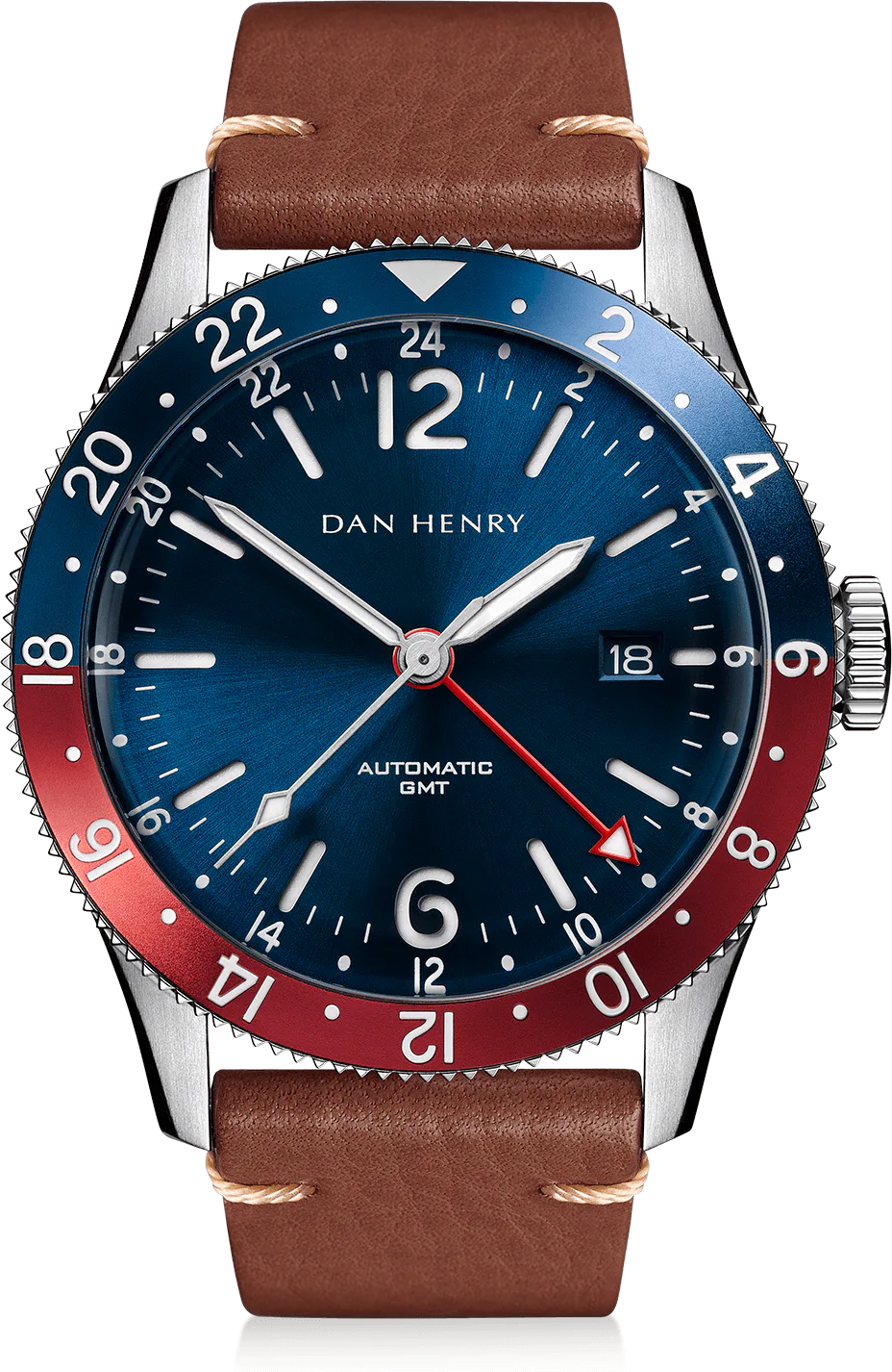 Dan Henry Pepsi — alternative to Hamilton Khaki Aviation X-Wind GMT Chrono Quartz