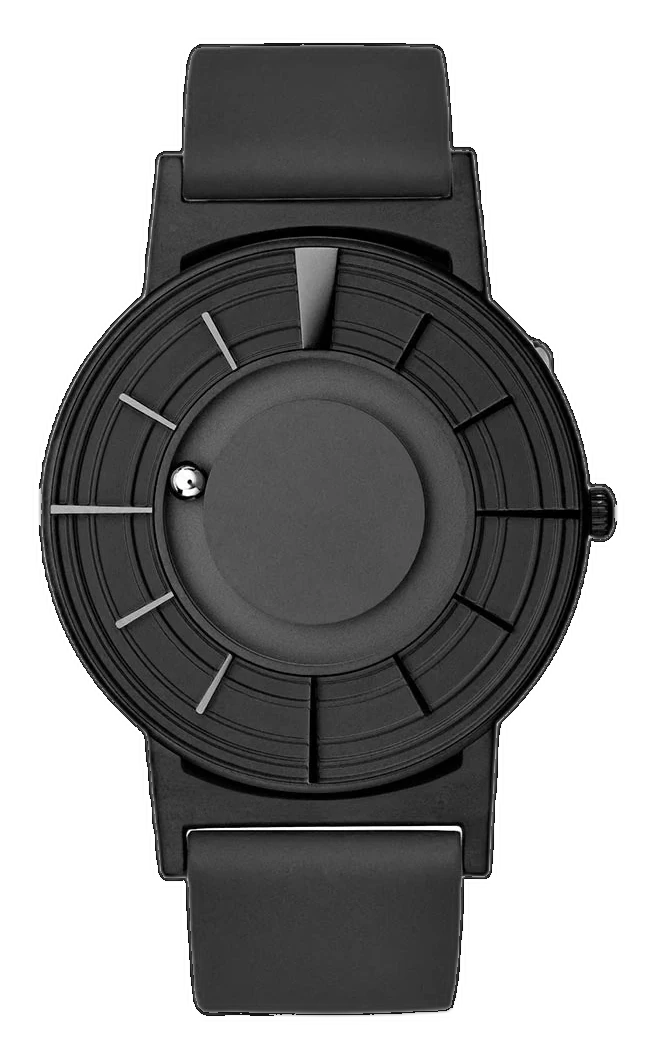 Eone Edge Silicone Black — alternative to Eone Mesh Silver 40mm