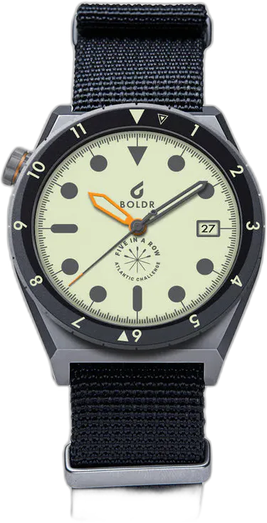 Boldr Five-in-a-Row — alternative to Christopher Ward The Twelve 40 (Ti)