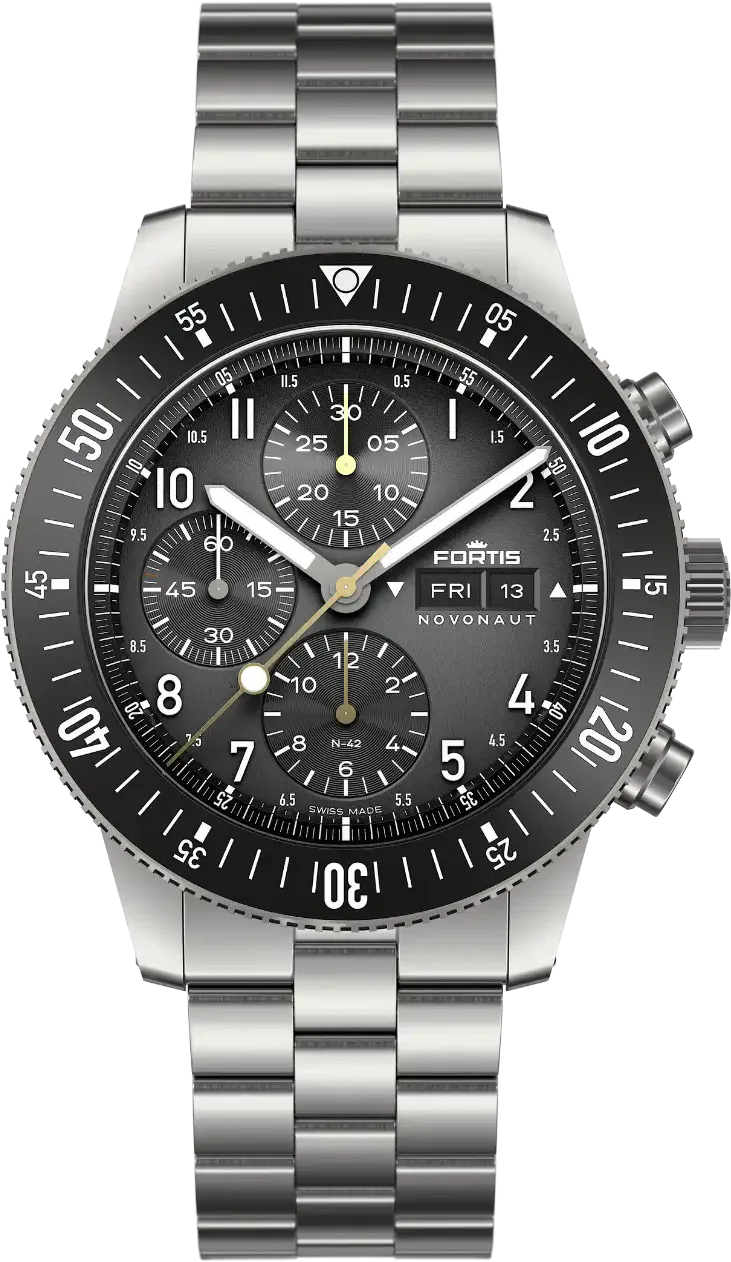Fortis Titanium Legacy — alternative to Bremont Black 43mm