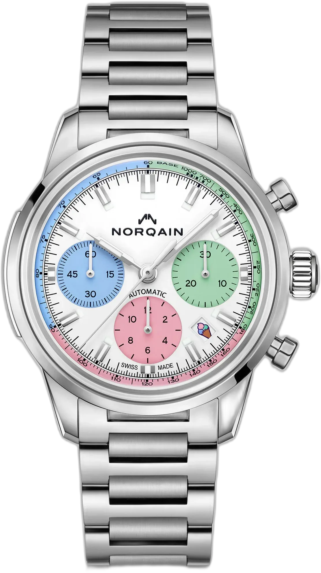 Norqain Freedom 60 Chrono 40mm Enjoy Life Special Edition — alternative to anOrdain Model 2 Porcelain