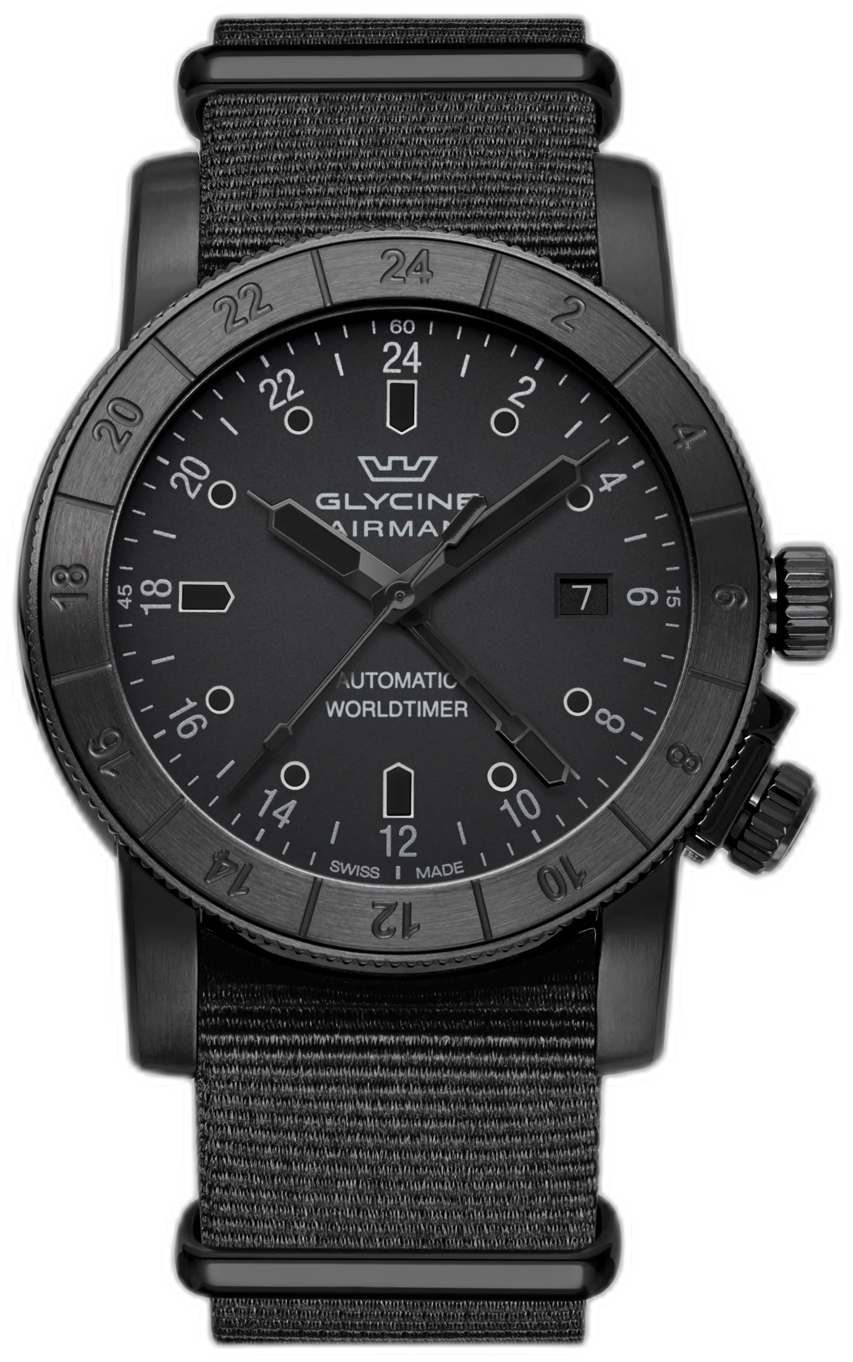 Glycine Airman GMT — alternative to Christopher Ward Twelve X Black Shadow