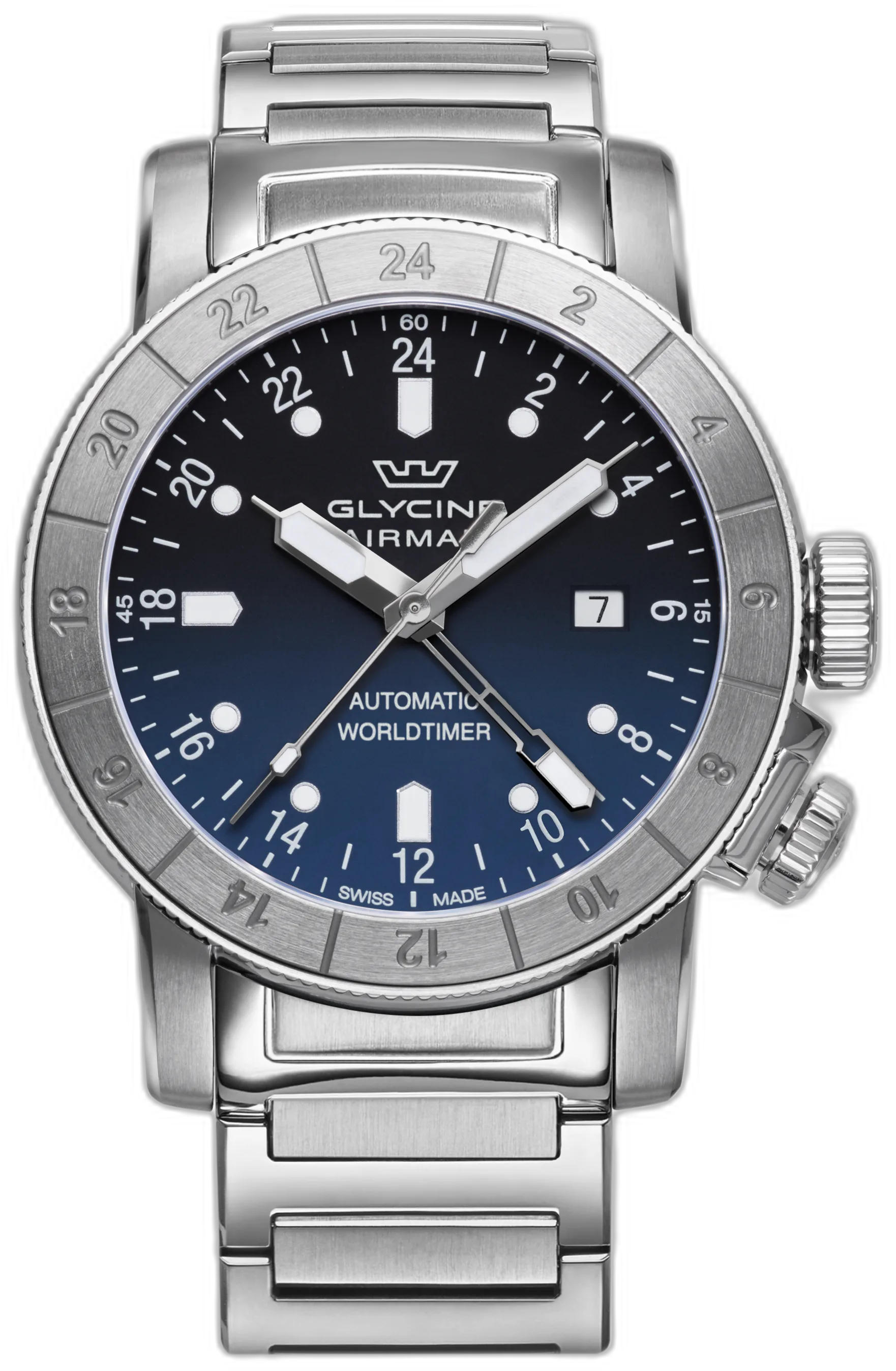 Glycine Airman Contemporary GMT — alternative to Christopher Ward The Twelve 660