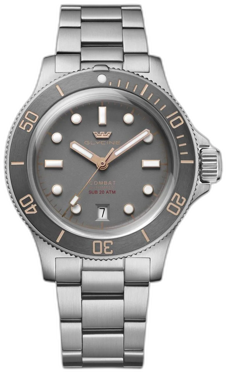 Glycine Combat Sub Box Ceramic — alternative to Christopher Ward The Twelve 40 (Ti)