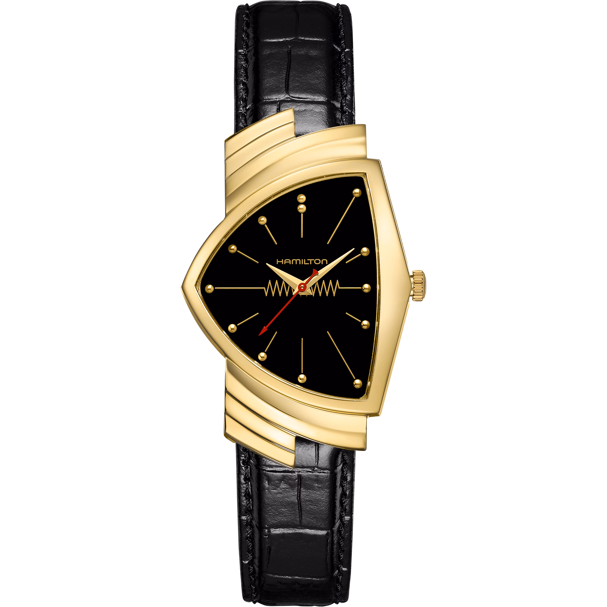 Hamilton Ventura Quartz Gold | LIMITED EDITION — alternative to Henry Archer Windsor Tan 32mm