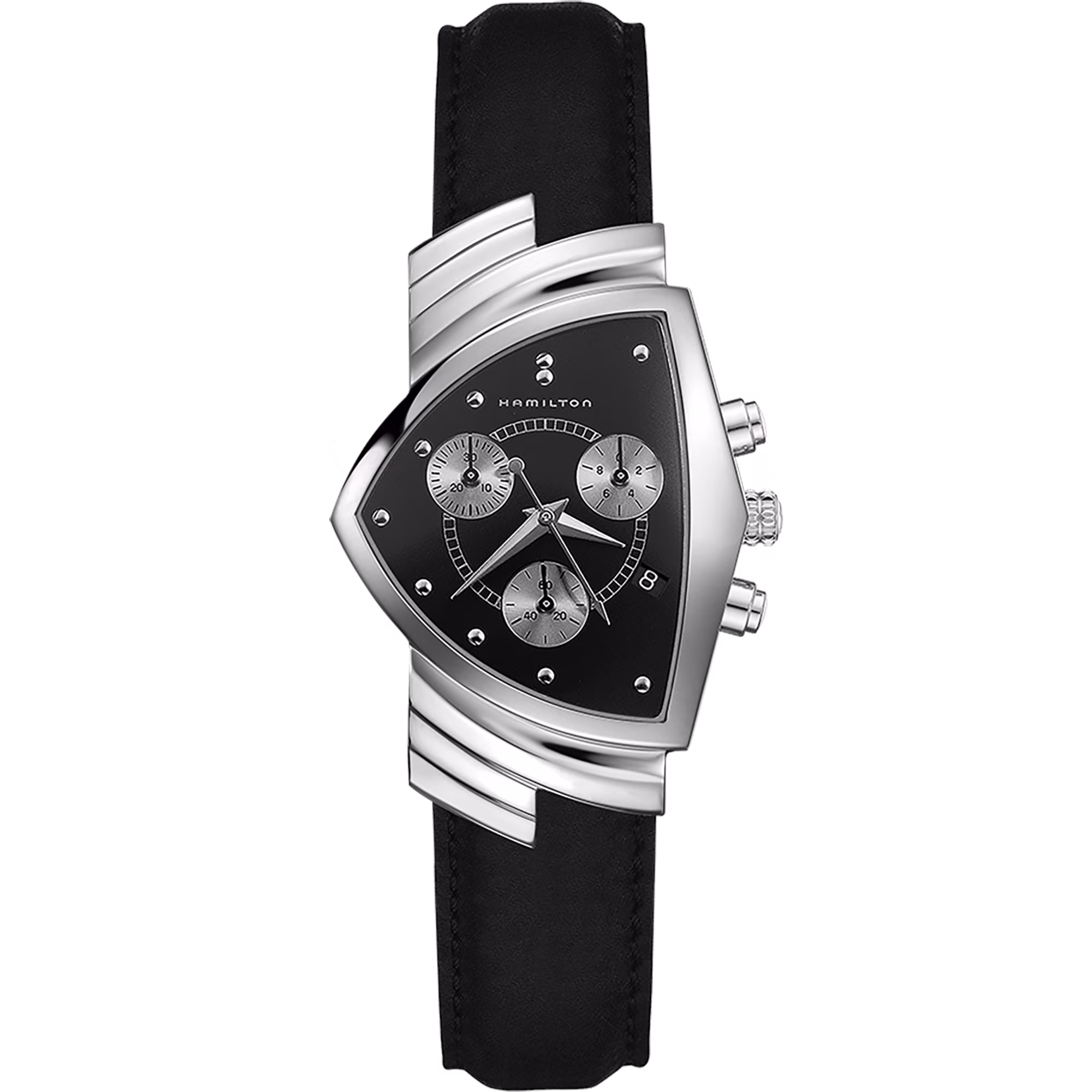 Hamilton Ventura Chrono Quartz — alternative to Brew Watch Co PVD Black