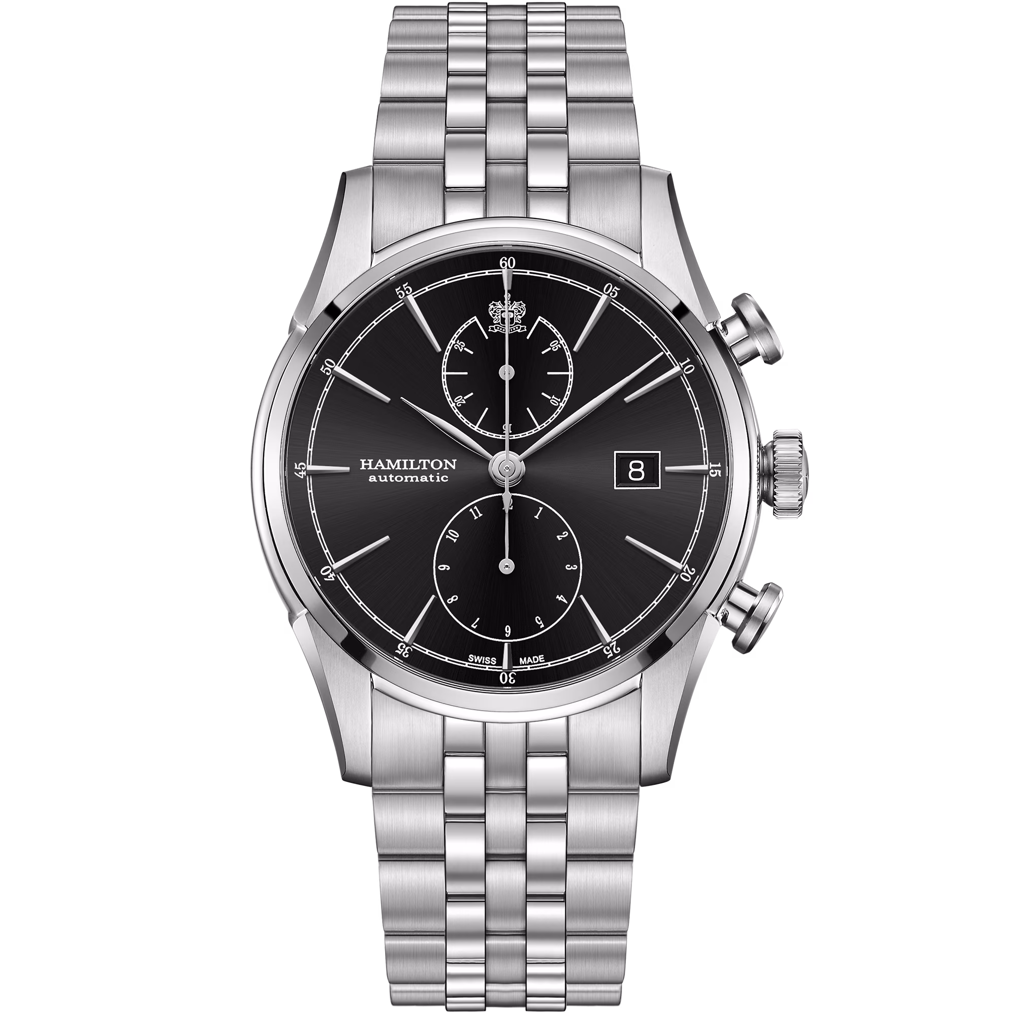 Hamilton American Classic Spirit of Liberty Auto Chrono — alternative to Hemel Midnight Black 43mm