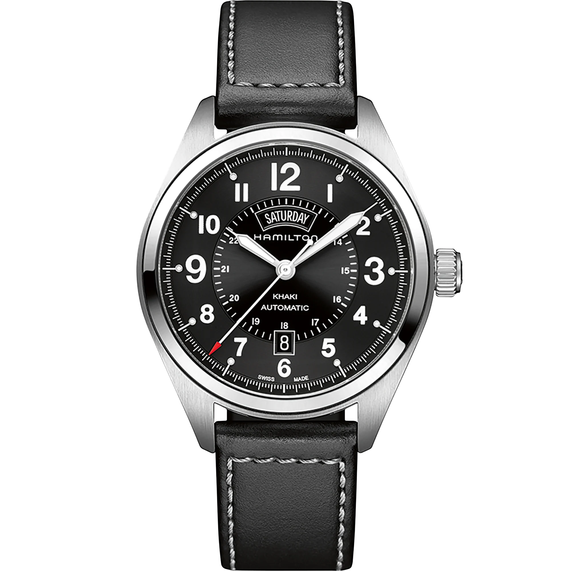 Hamilton Khaki Field Day Date Auto — alternative to Geckota Black Honeycomb