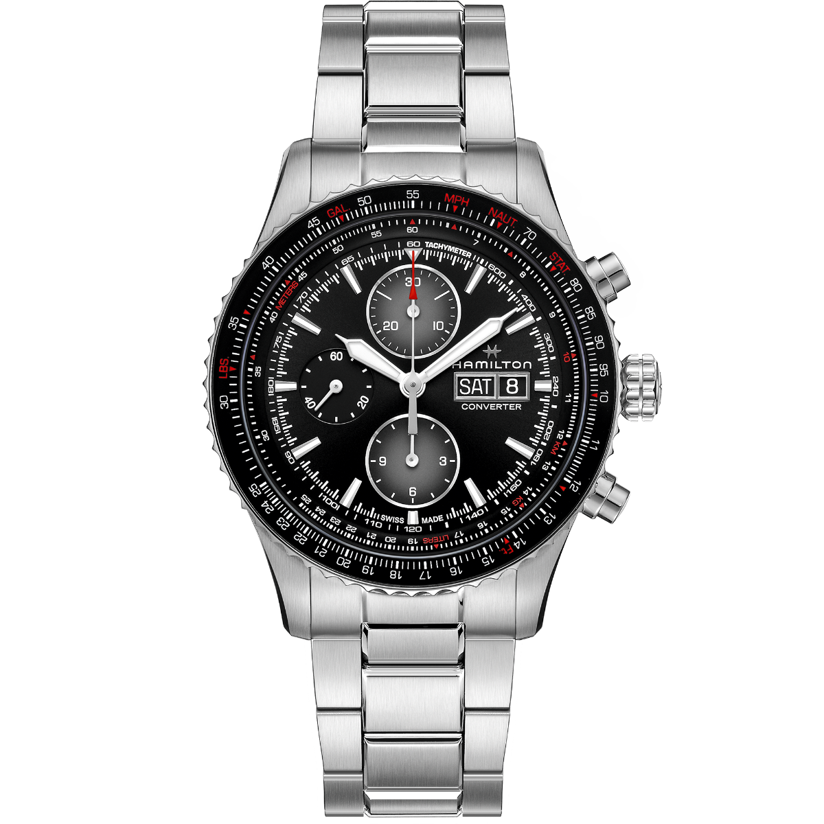 Hamilton Khaki Aviation Converter Auto Chrono — alternative to Hamilton Khaki Aviation X-Wind Auto chrono
