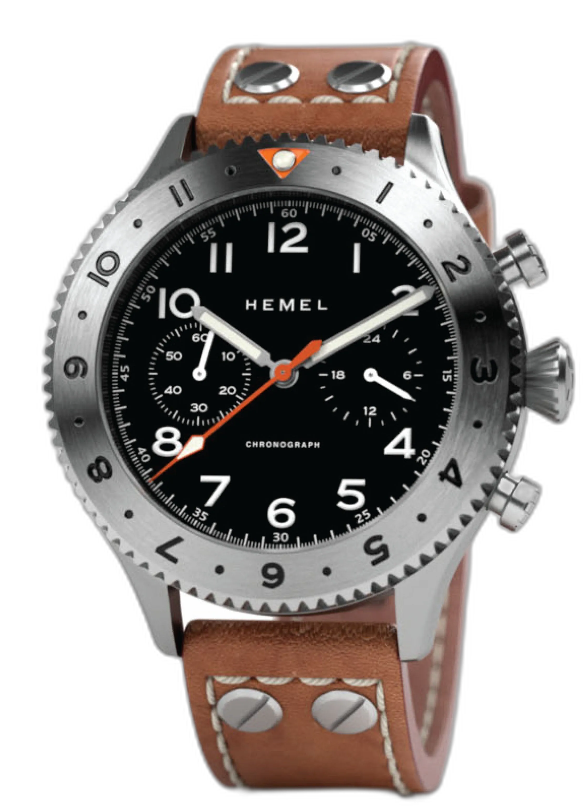 Hemel GMT Bezel 42mm — alternative to Dryden PVD Vintage