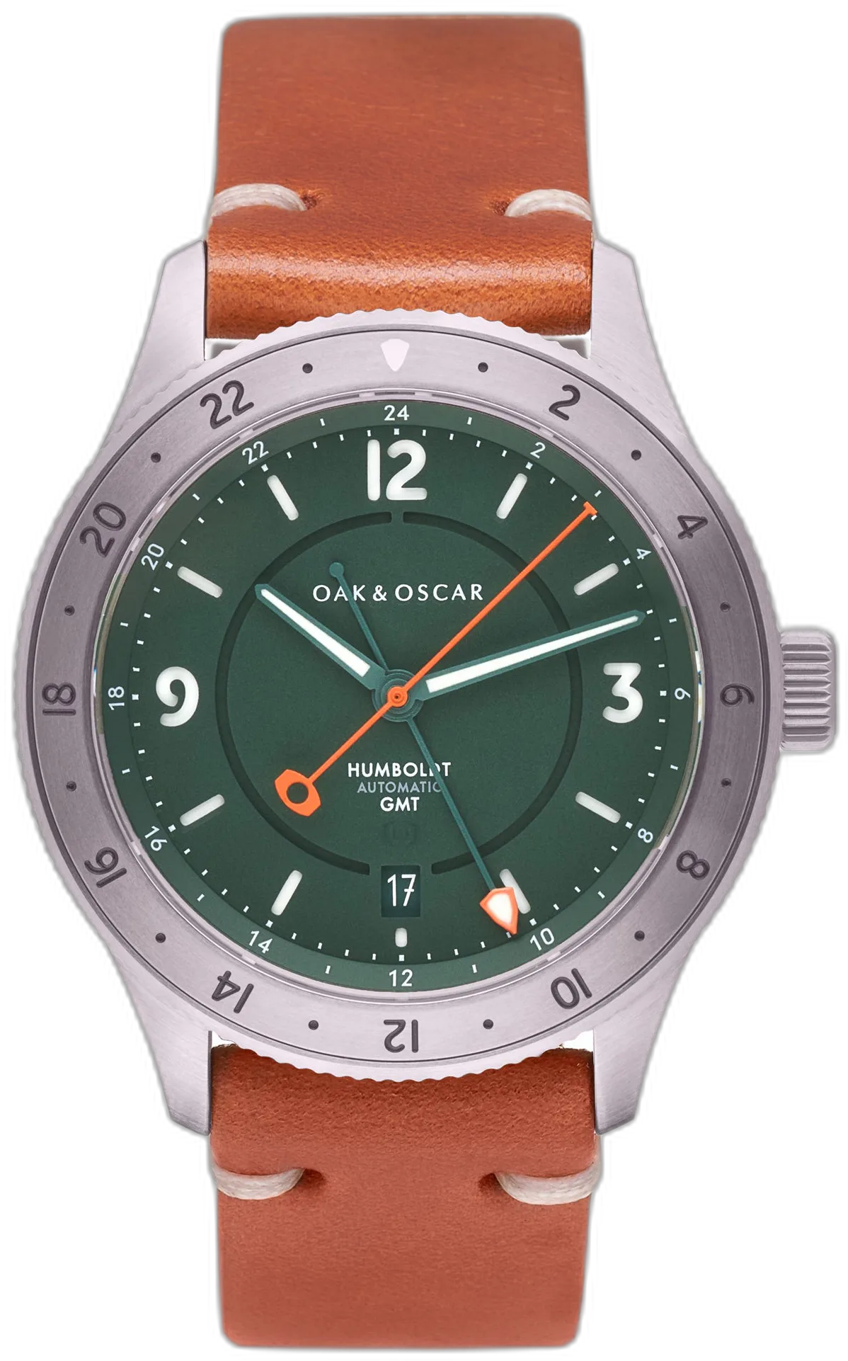 Oak & Oscar The Humboldt GMT Titanium — alternative to Boldr BOLDR x ArtStory