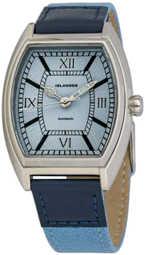 Islander Islander Astoria Automatic Dress Watch with Pale Blue Dial #ISL-263 — alternative to KUOE OLD SMITH 90-007