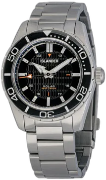 Islander Islander Saltaire 38mm Solar Dive Watch with Ink Black Dial #ISL-278 — alternative to Vaer Black 39mm