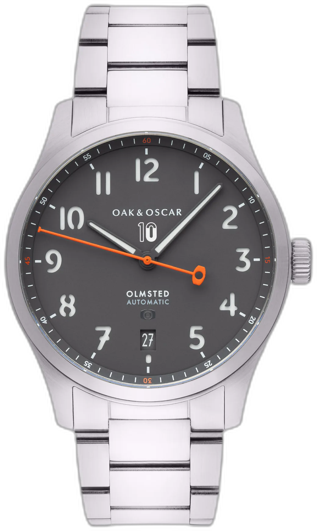 Oak & Oscar The Olmsted Windup Edition — alternative to Traska The Chronograph