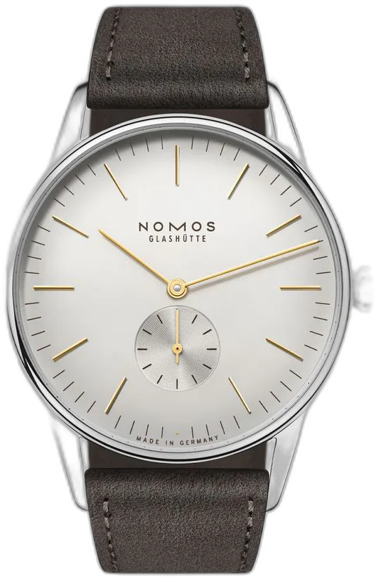 NOMOS Glashütte Orion 38 silver — alternative to NOMOS Glashütte Club Campus 38 blue purple