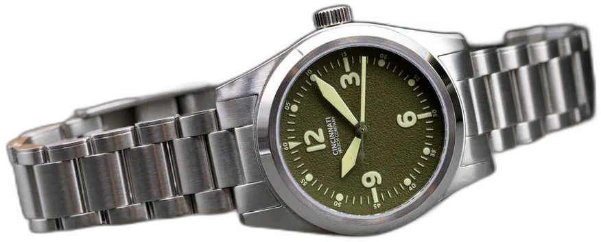 Cincinnati Watch Company P-40 A-11 Pilot — alternative to AVI-8 Pilot Grey