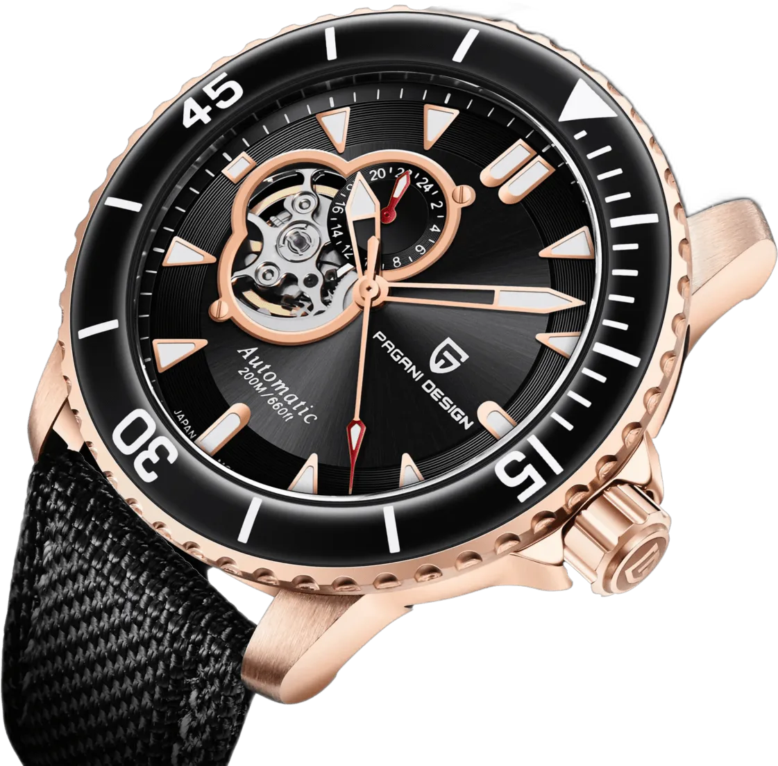 Pagani Design PD-1674 — alternative to Bremont RNLI Orange