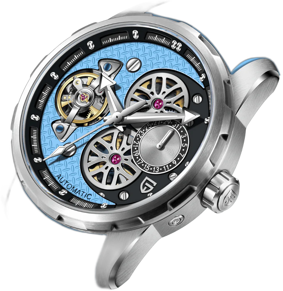 Pagani Design PD-YS022 Tourbillon — alternative to Hemel Midnight Black 43mm