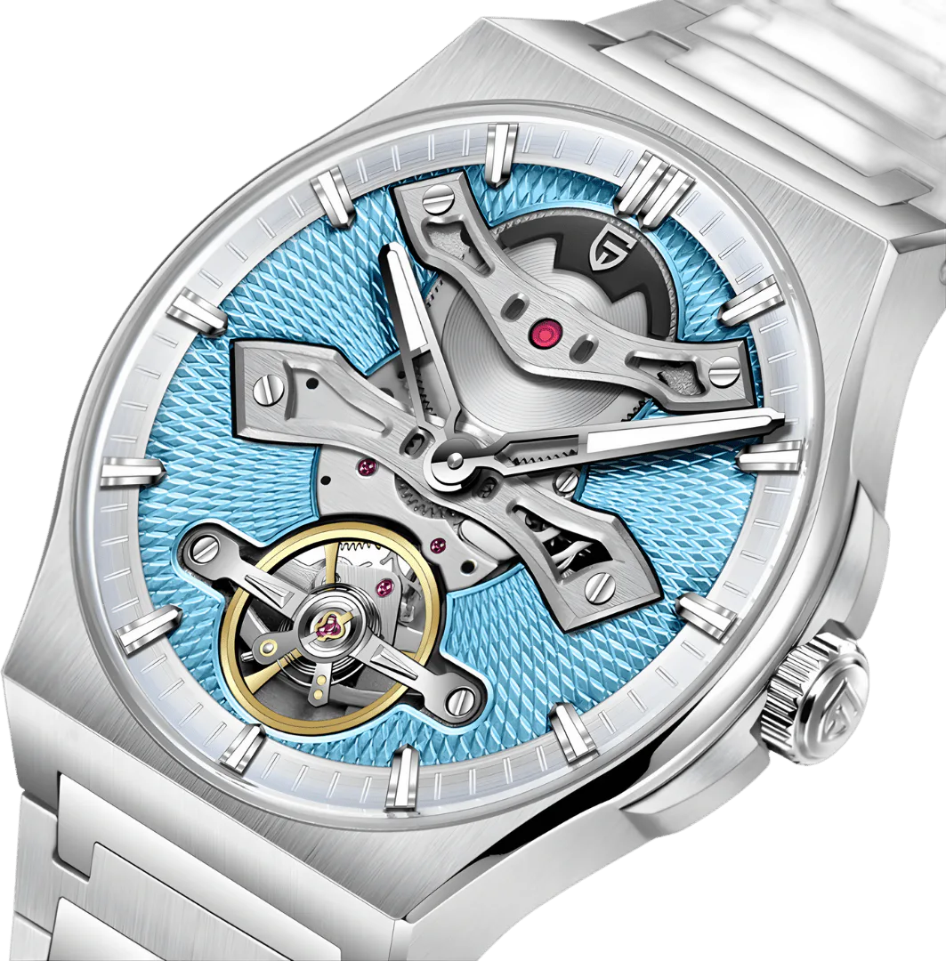 Pagani Design PD-YS028 Tourbillon — alternative to Bremont Black 43mm