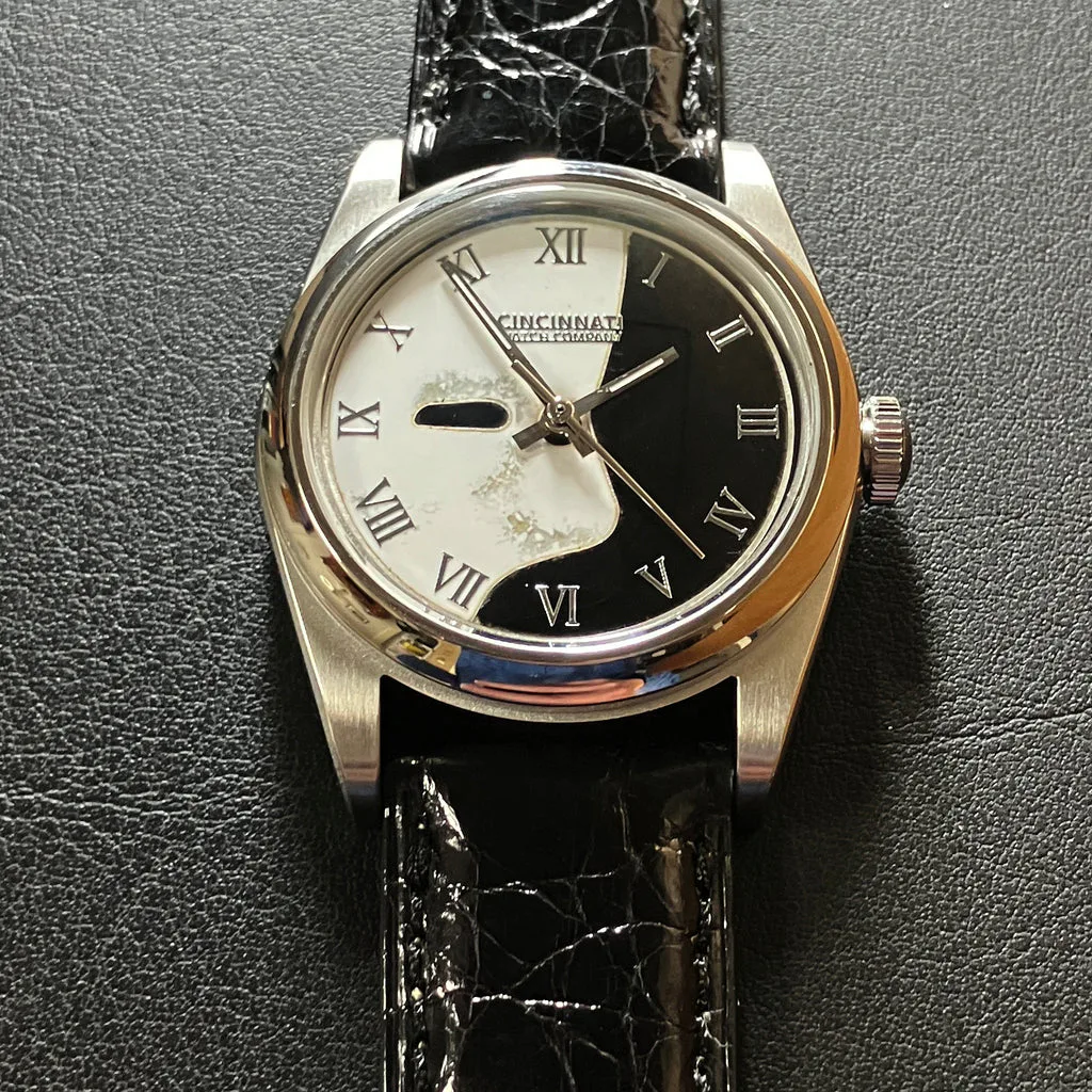Cincinnati Watch Company Phantom — alternative to Furlan Marri Disco Onyx Diamonds