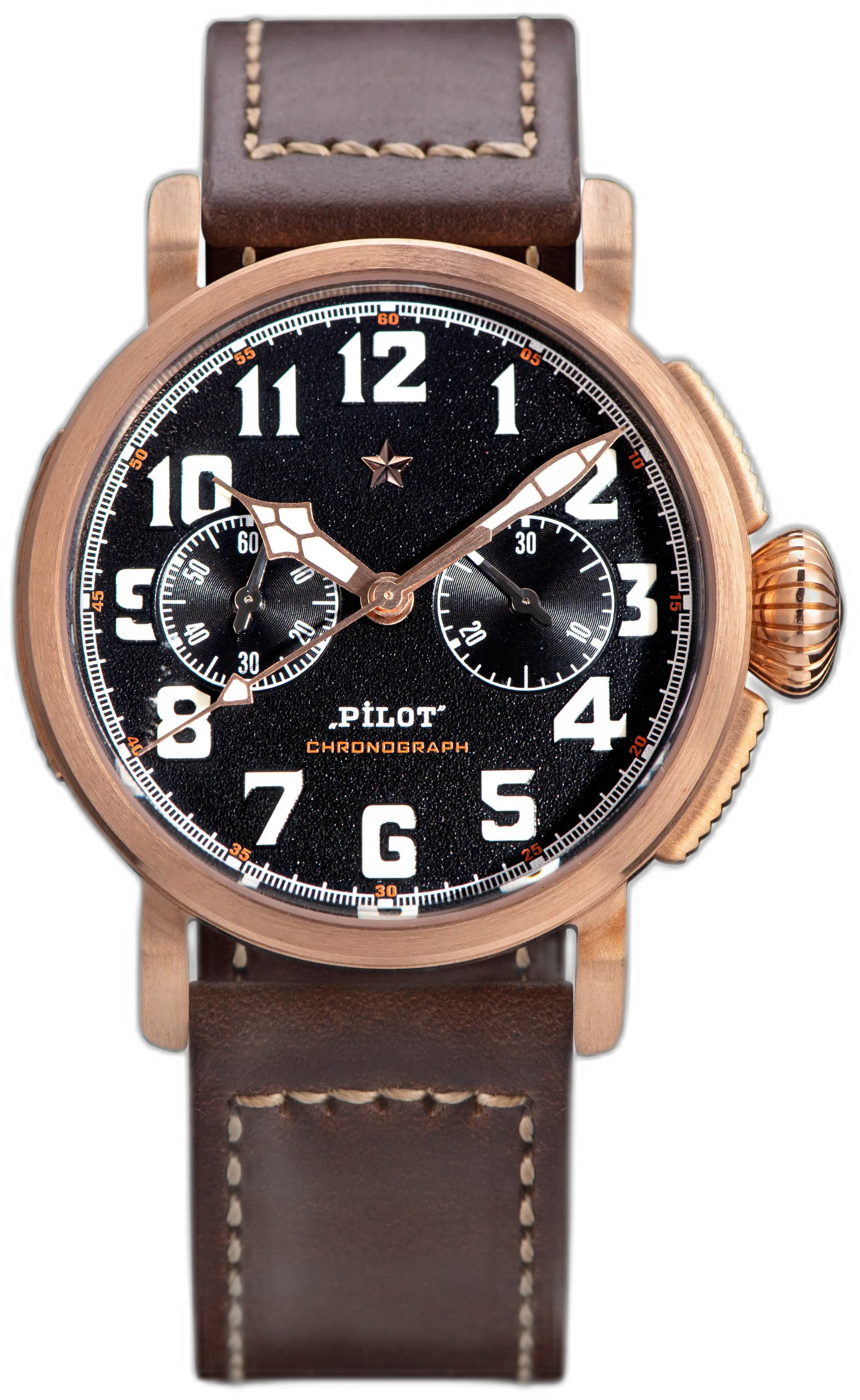 Sugess Pilot Master SUPILOT (Bronze) — alternative to Christopher Ward Twelve X Black Shadow