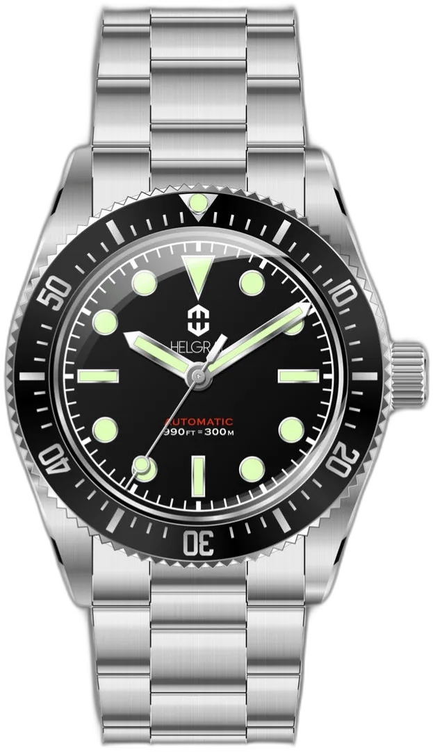 Helgray Poseidon Diver (Automatic) — alternative to Baltic Aquascaphe Titanium