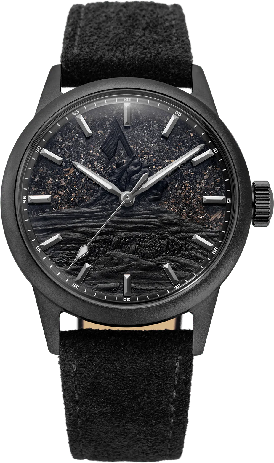 Praesidus Pacific Front - Abyss Blue — alternative to CWC G10 Fatboy-80 Quartz Re-Issue Watch