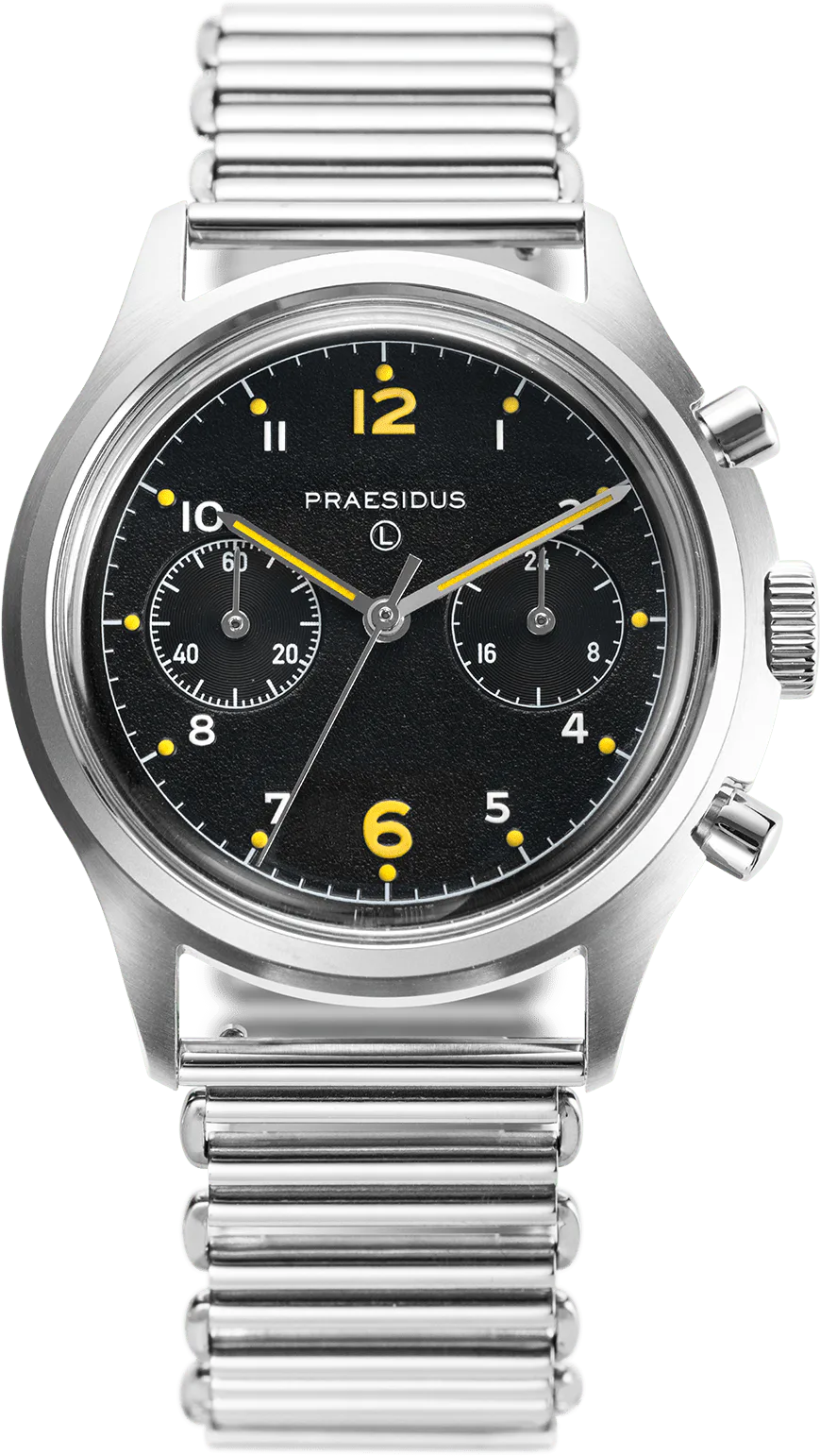 Praesidus Two-Piece NATO — alternative to Islander Islander Bridgehampton Racing Chronograph with Asphalt Black Dial #ISL-234