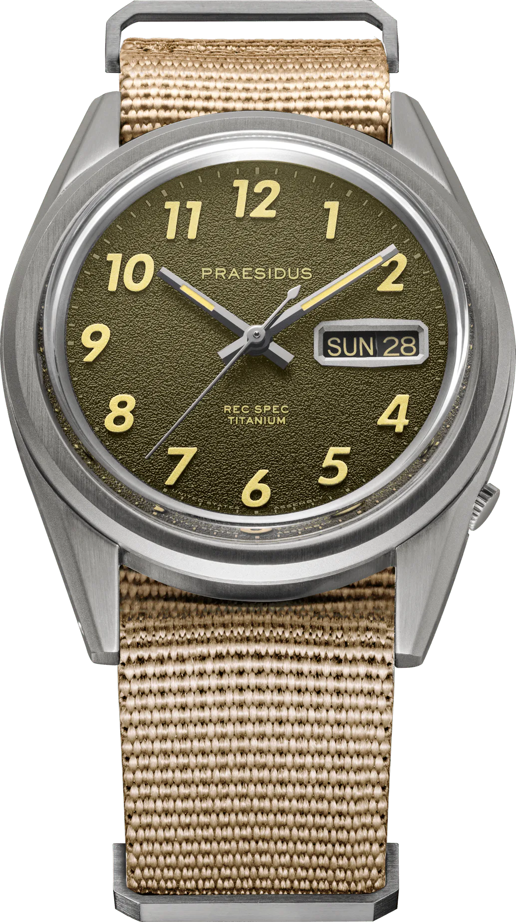 Praesidus Nylon NATO 38mm — alternative to Praesidus White Canvas - Bonklip