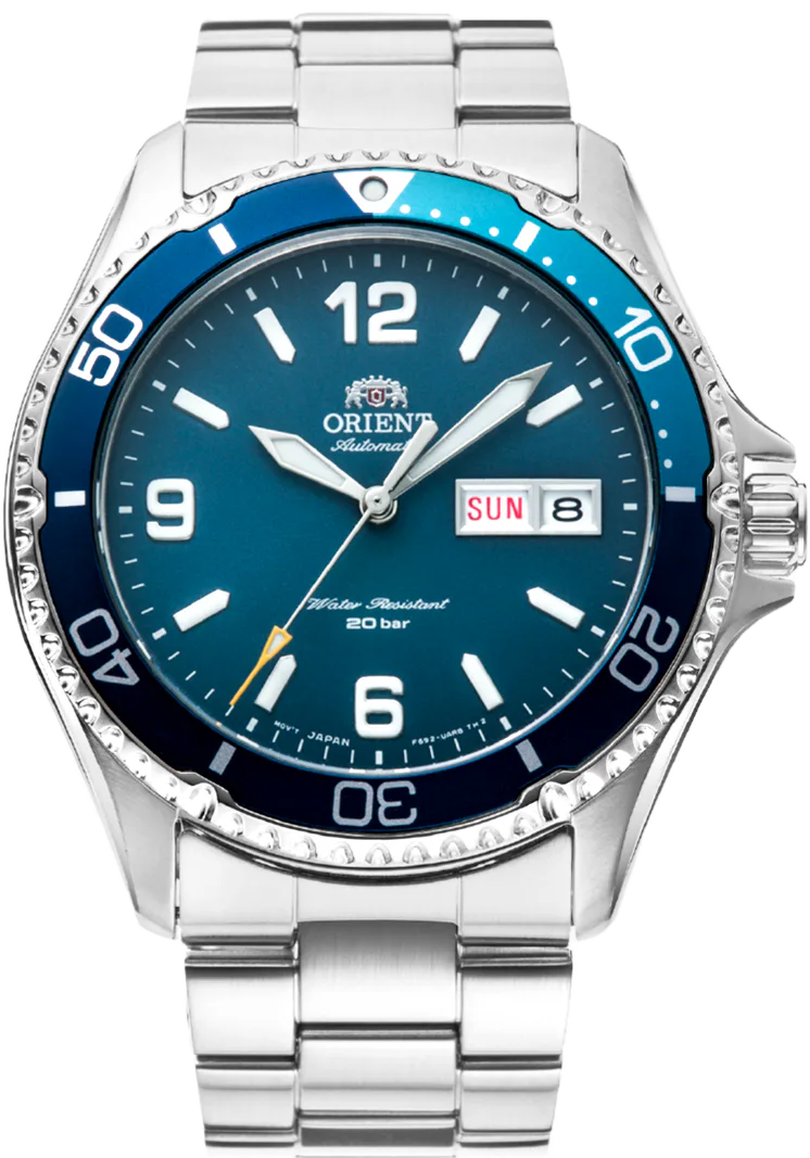 Orient Mako-3 AA08 Diver Watch — alternative to Gruppo Gamma Vanguard Steel