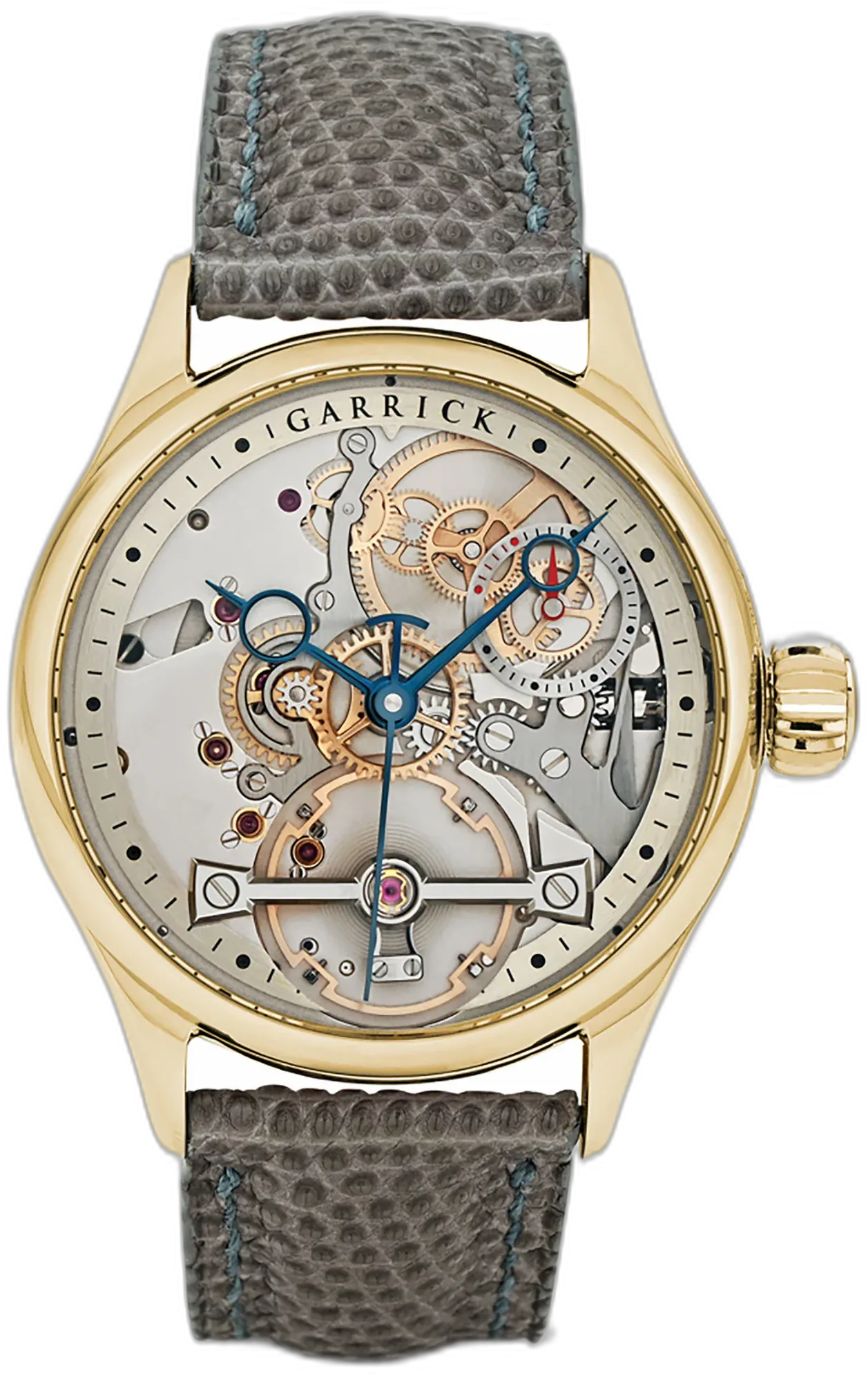 Garrick S3 Deadbeat Seconds - Power Reserve Gold — alternative to Garrick S2 Deadbeat Seconds