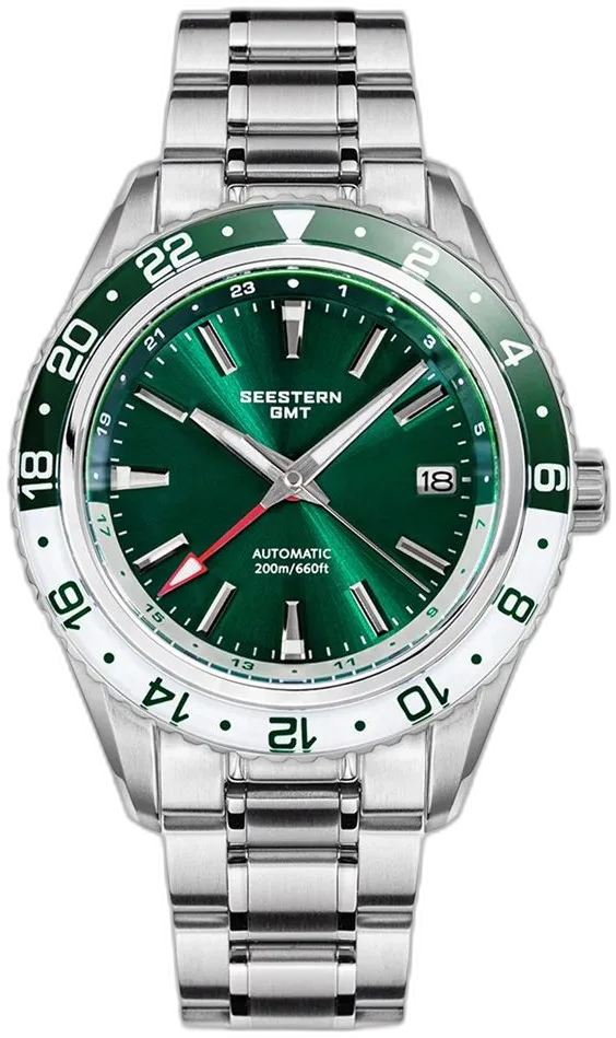 Seestern S456 GMT — alternative to Christopher Ward Twelve X Black Shadow