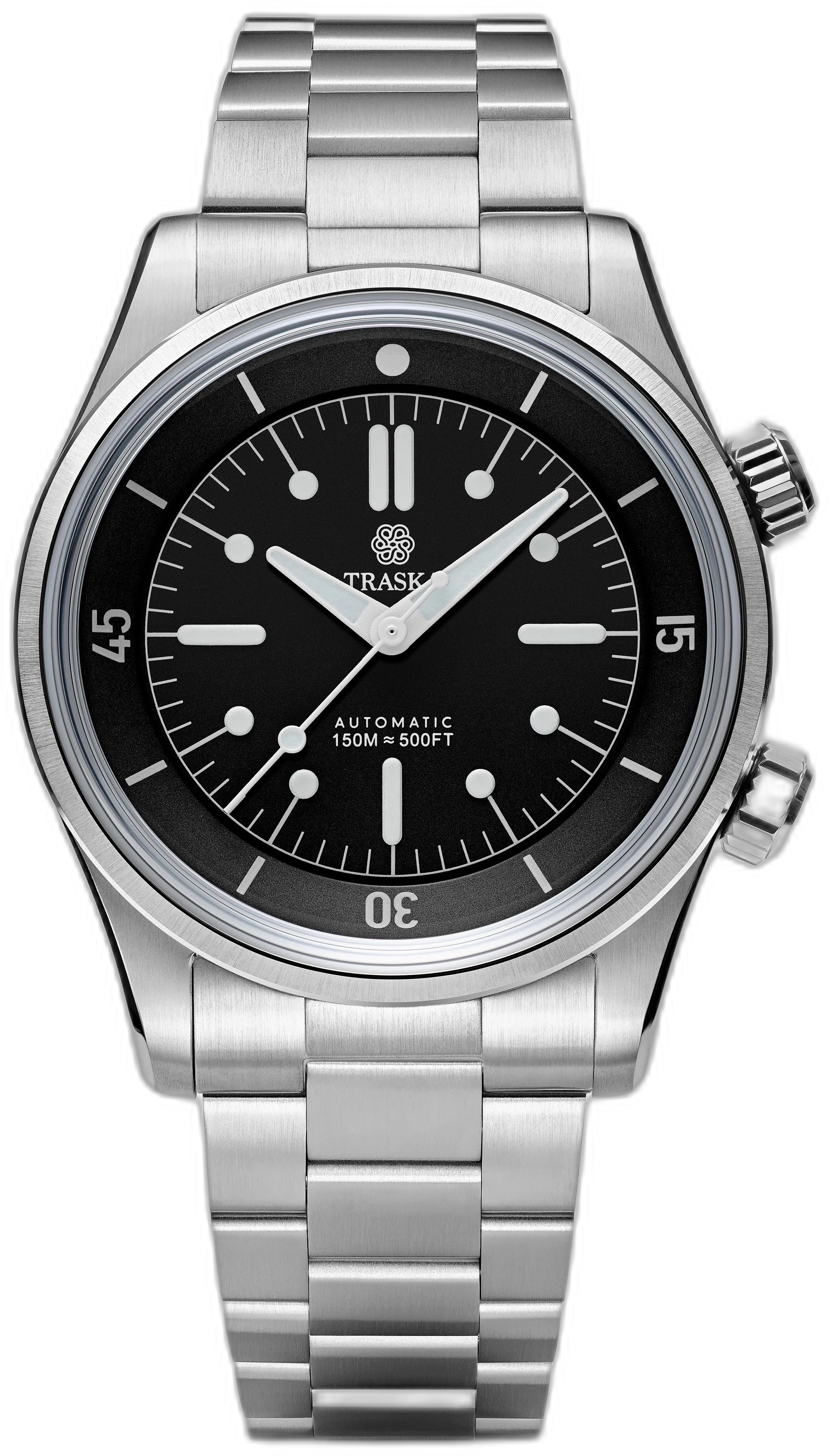 Traska Seafarer Charcoal — alternative to Christopher Ward Twelve X Black Shadow