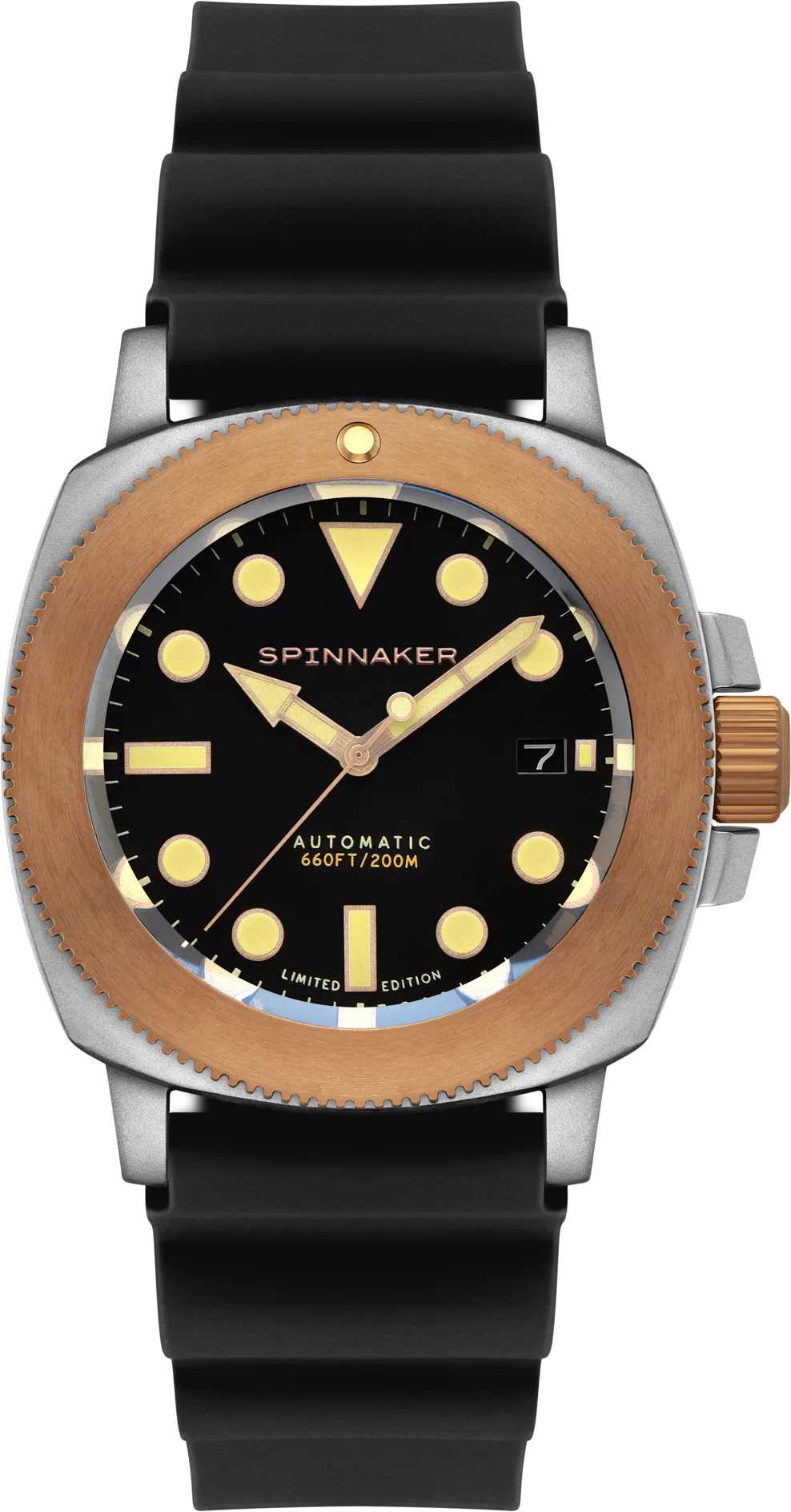 Spinnaker Black Onyx — alternative to Wolbrook Black Nylon & Bund 40mm