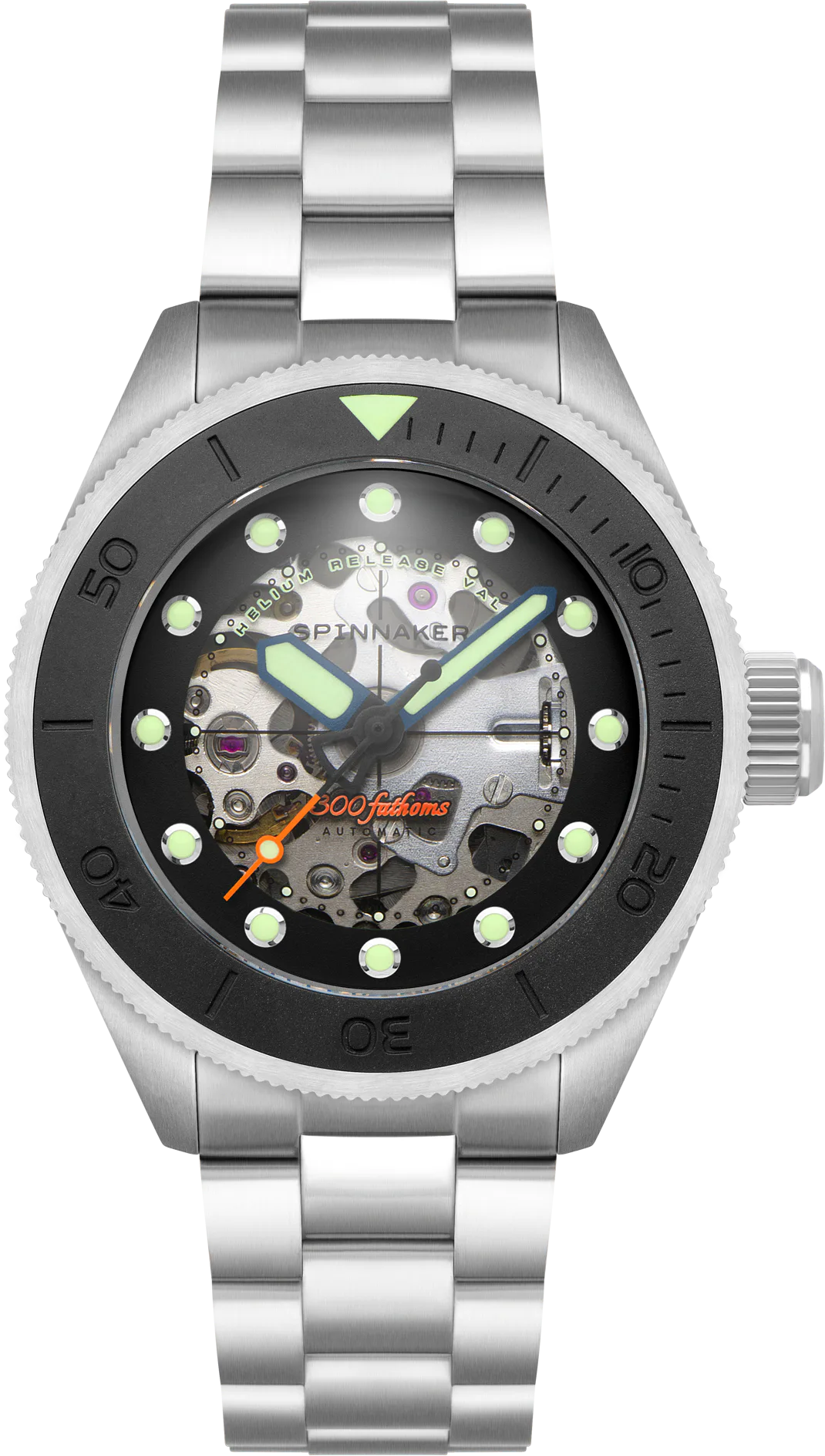 Spinnaker Dust Black — alternative to Tissot Seastar 1000 Powermatic 80 GMT