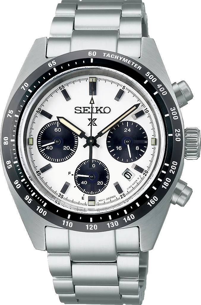 Seiko Prospex SPEEDTIMER — alternative to Wolbrook Black Leather Strap 40mm