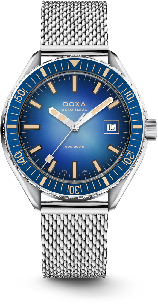 DOXA SUB 200 II — alternative to Bremont RNLI Orange