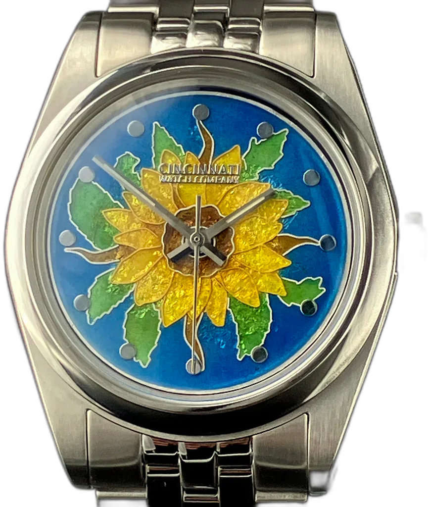 Cincinnati Watch Company Sunflower