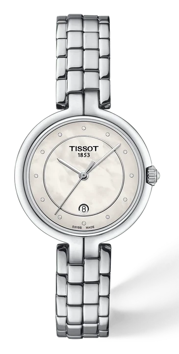 Tissot Flamingo — alternative to Dan Henry Silver / Tan Strap