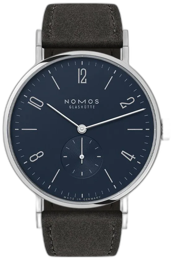 NOMOS Glashütte Tangente 38 midnight blue — alternative to NOMOS Glashütte Ludwig 38 enamel white