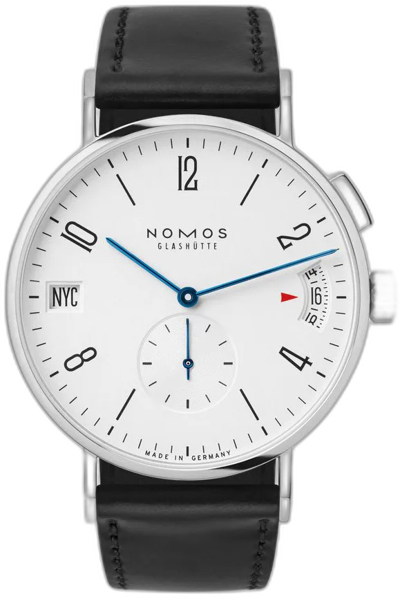 NOMOS Glashütte Tangomat GMT — alternative to anOrdain Model 2
