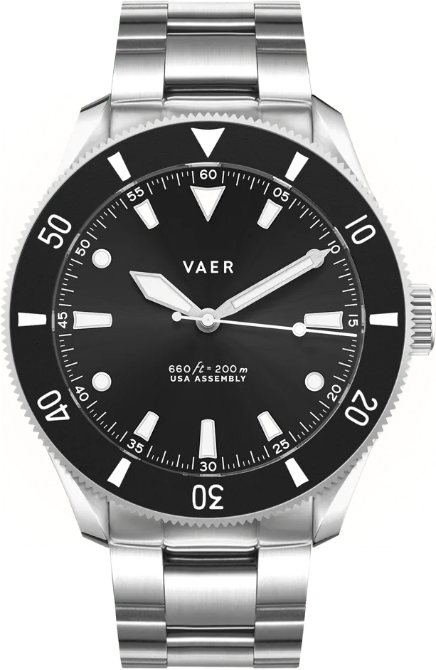 Vaer Black 39mm — alternative to Bremont RNLI Orange