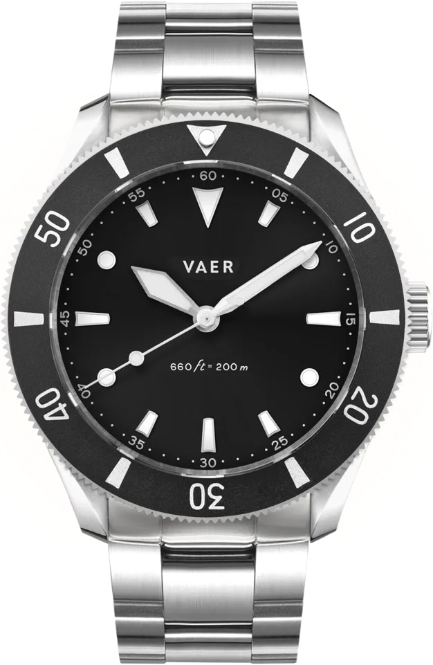 Vaer Black 38mm — alternative to Bremont RNLI Orange