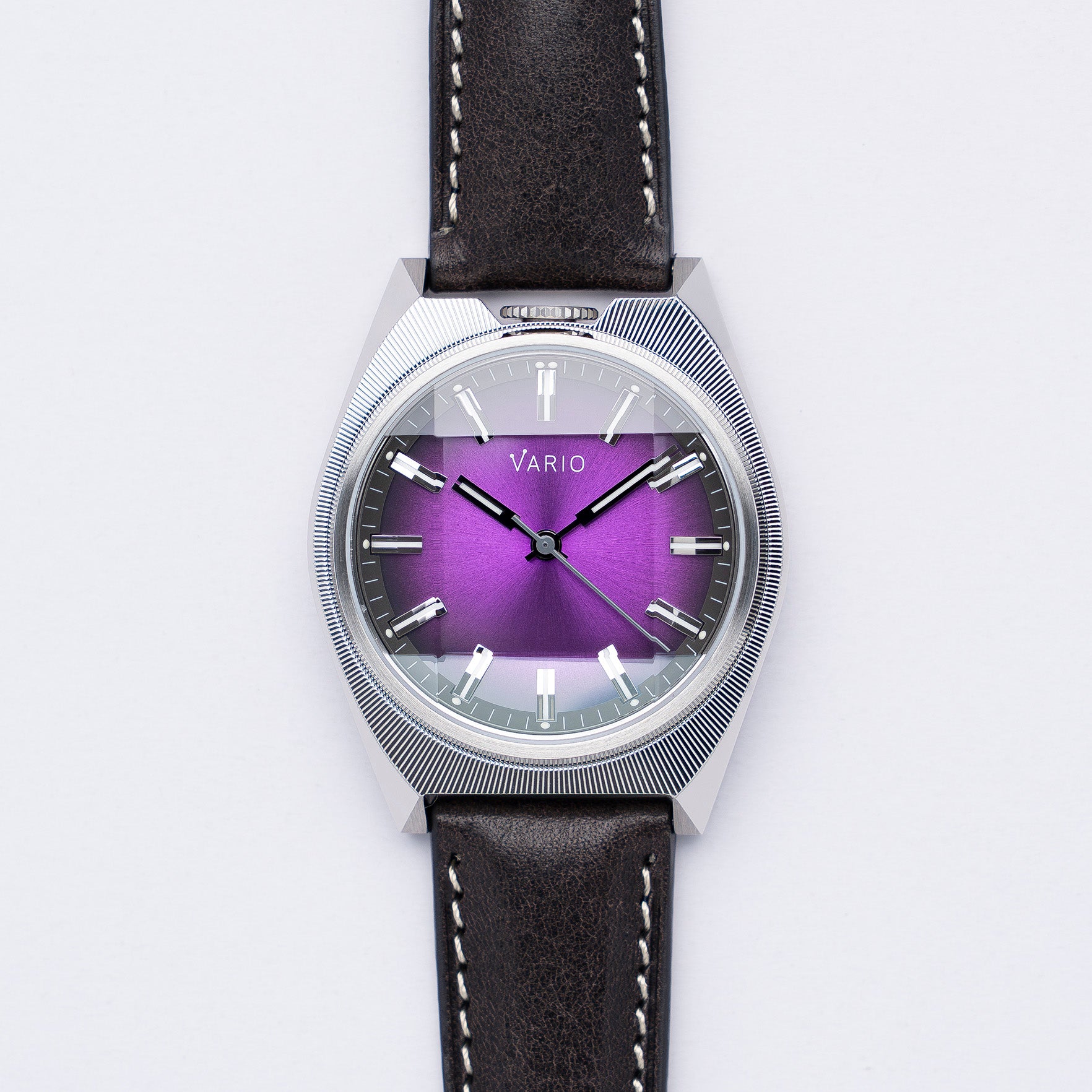 Vario Sunburst Purple Fumé — alternative to Cincinnati Watch Company Stripes