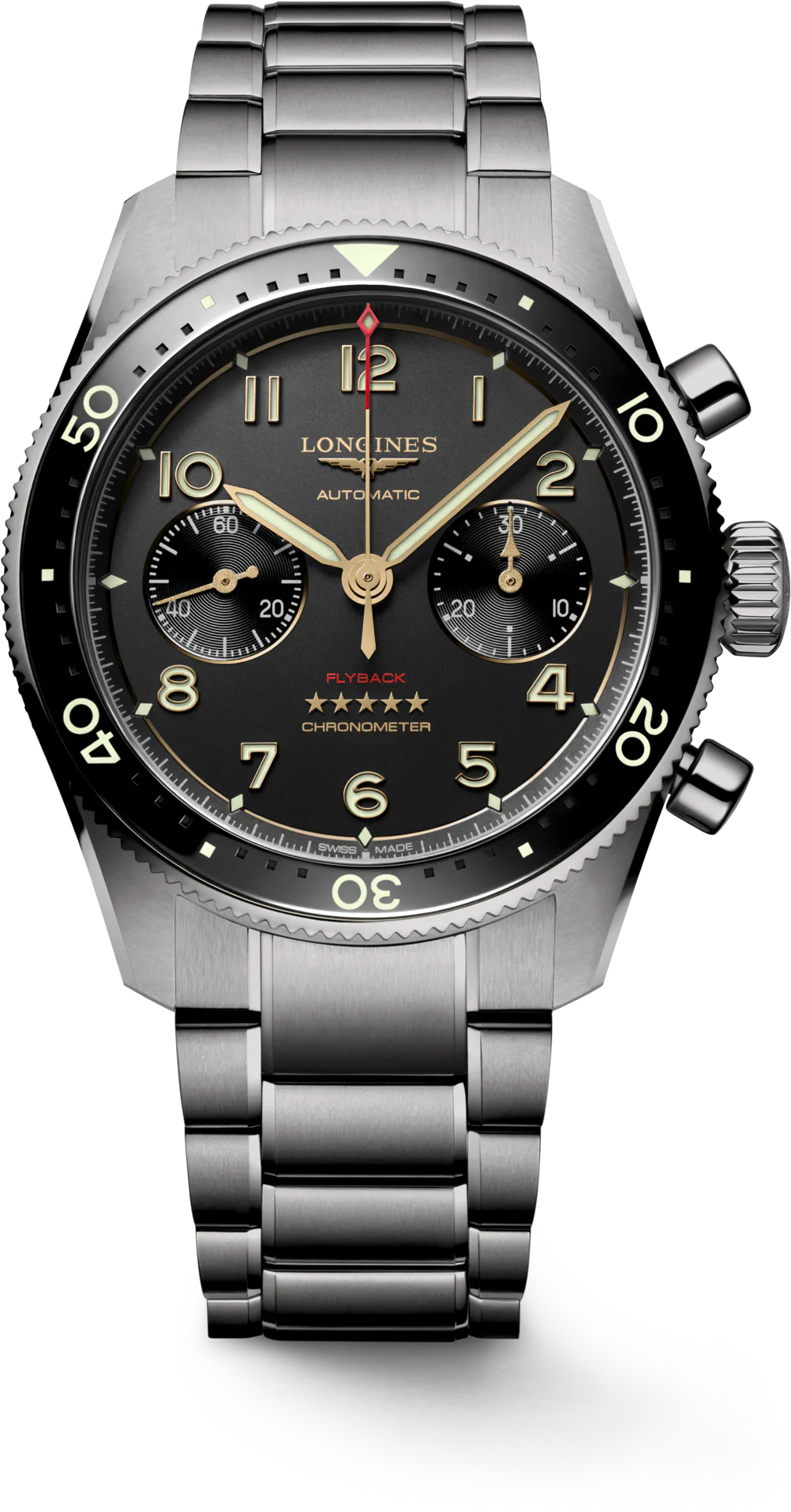 Longines LONGINES SPIRIT FLYBACK TITANIUM — alternative to Boldr BOLDR x OGL