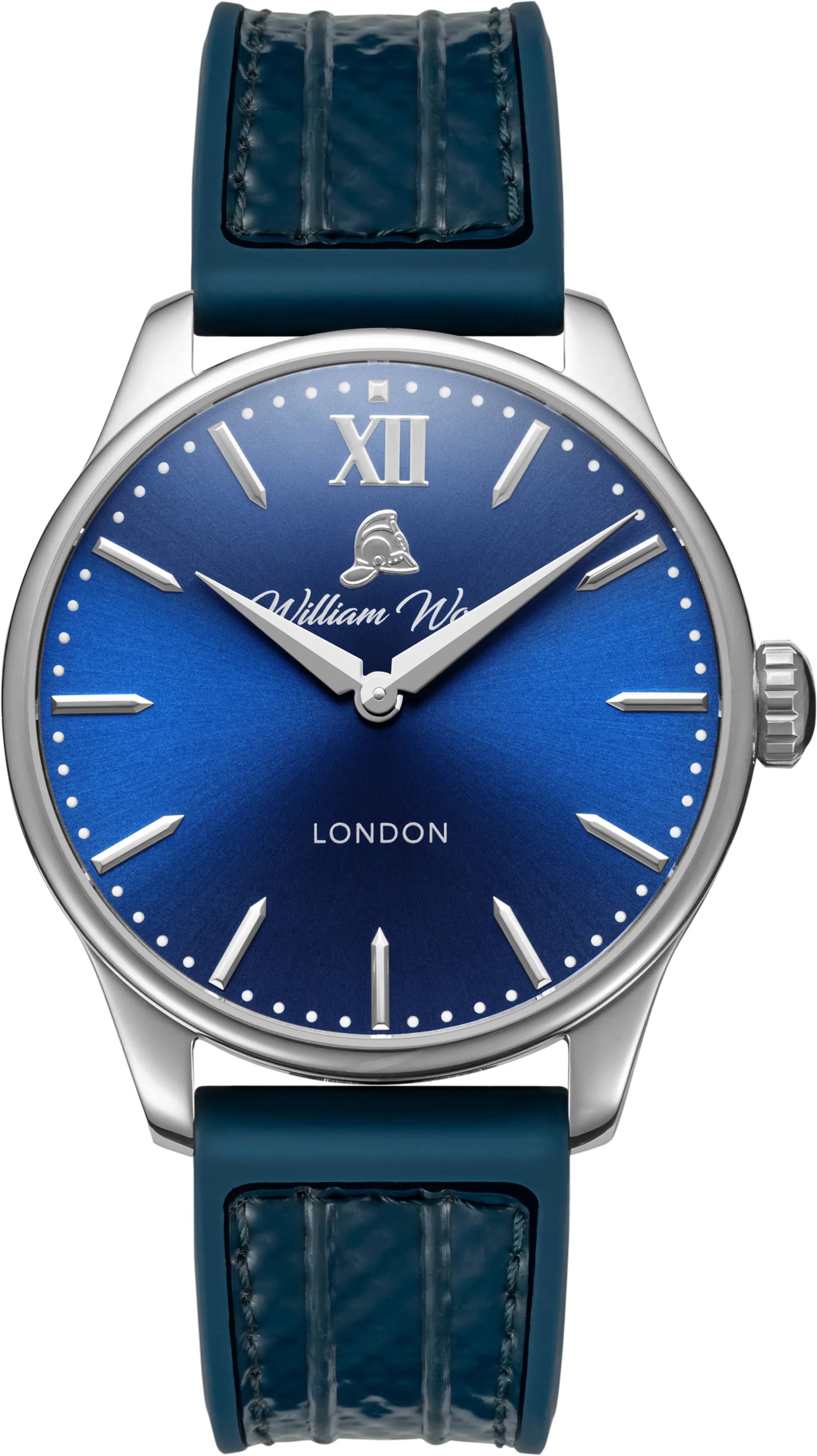 William Wood Midnight Blue — alternative to Eone Mesh Silver 40mm