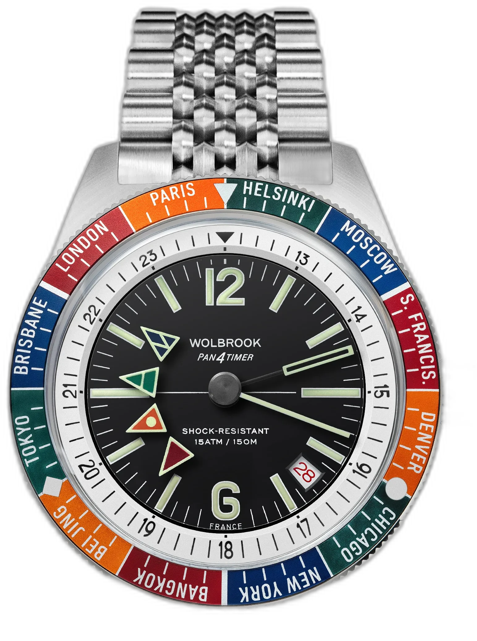 Wolbrook Camel Rally Leather Strap — alternative to Bremont RNLI Orange