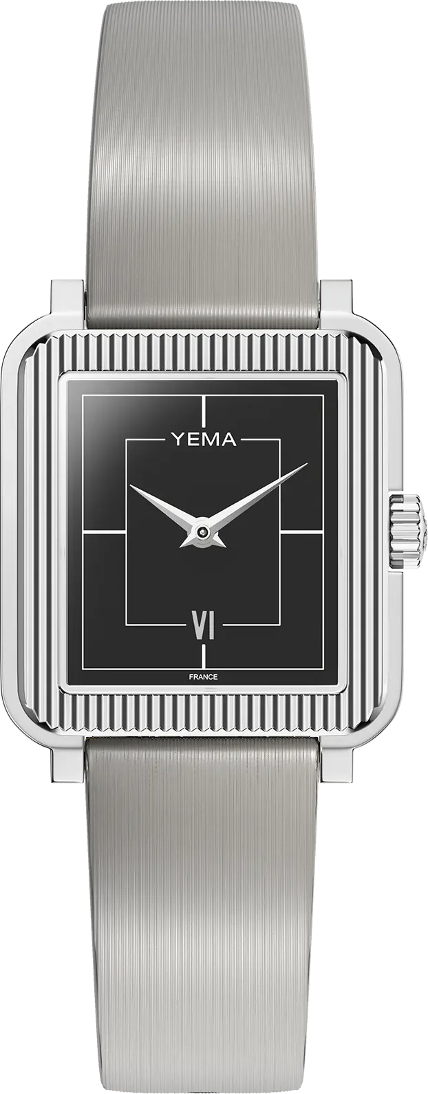 Yema Black/Grey — alternative to Dan Henry Silver / Tan Strap