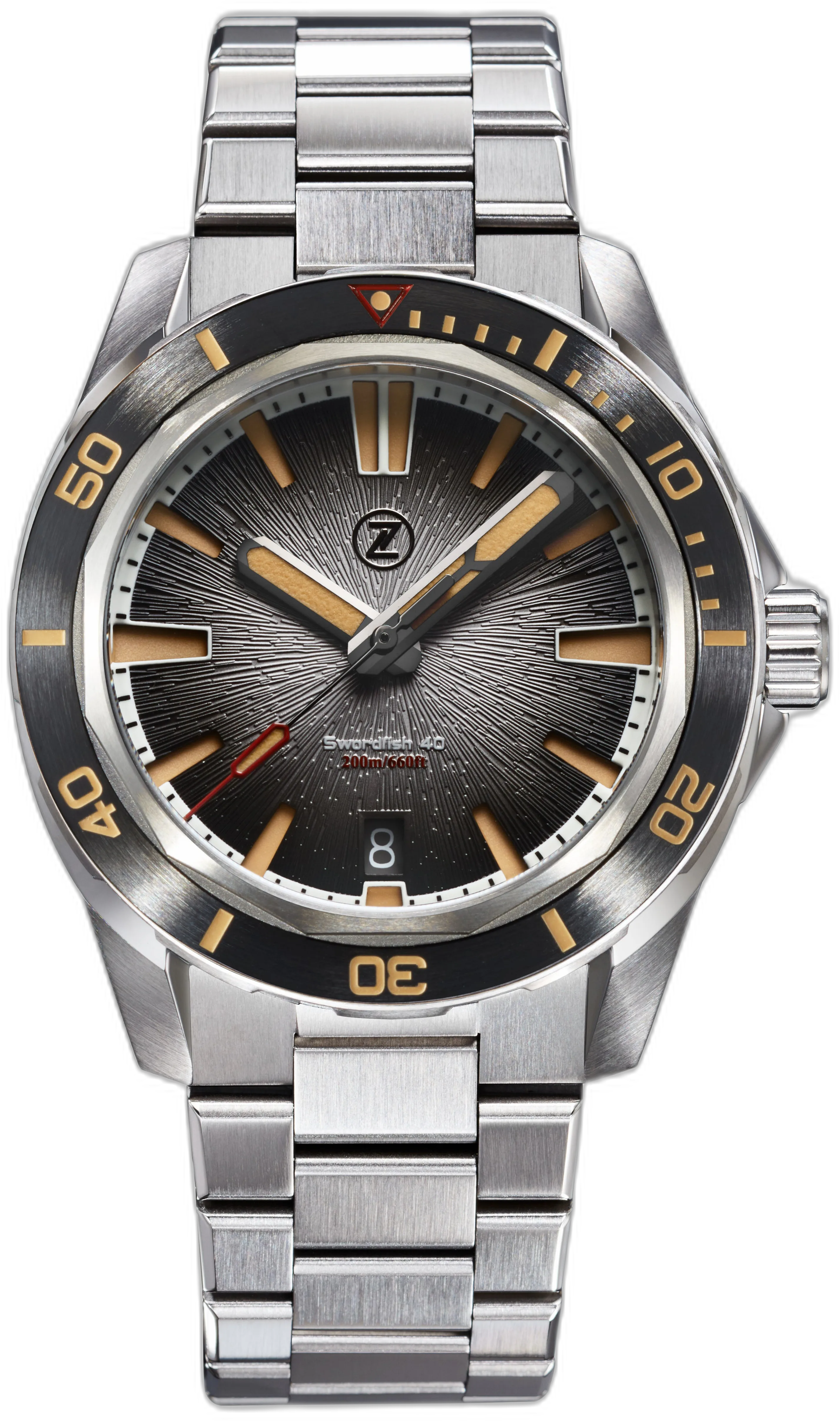 Zelos SS - Coal — alternative to Bremont RNLI Orange
